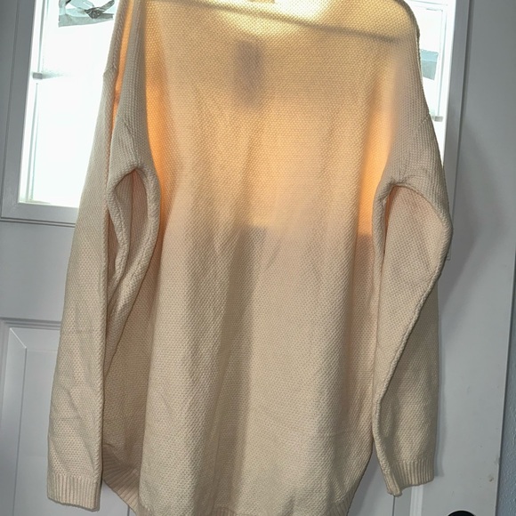 St. John's Bay Cream Sweater for Women - Picture 8 of 10